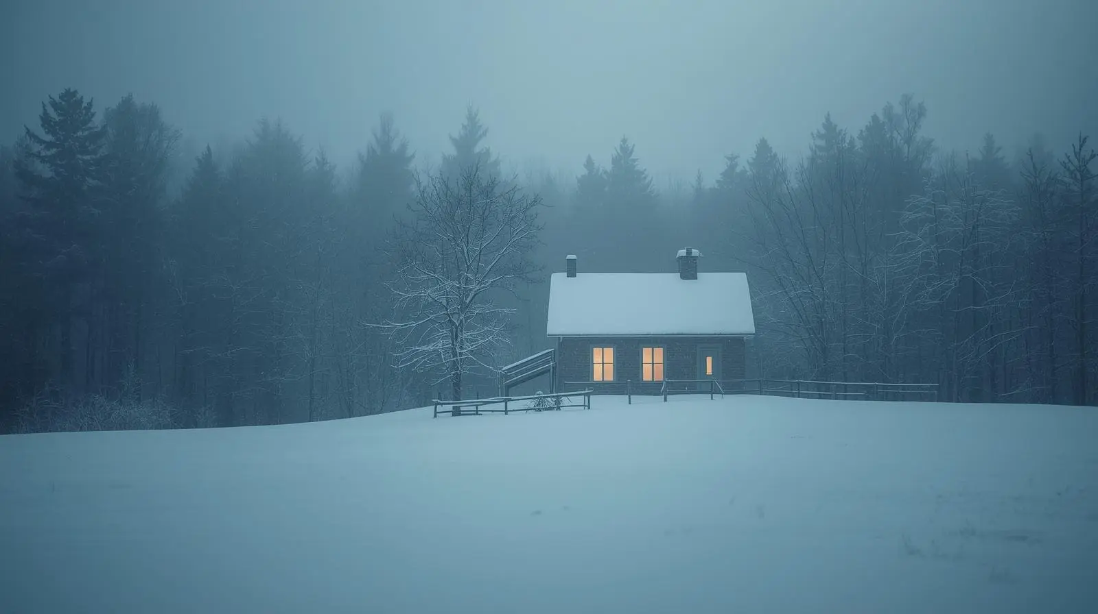 Ruhe finden in der Winterstille
